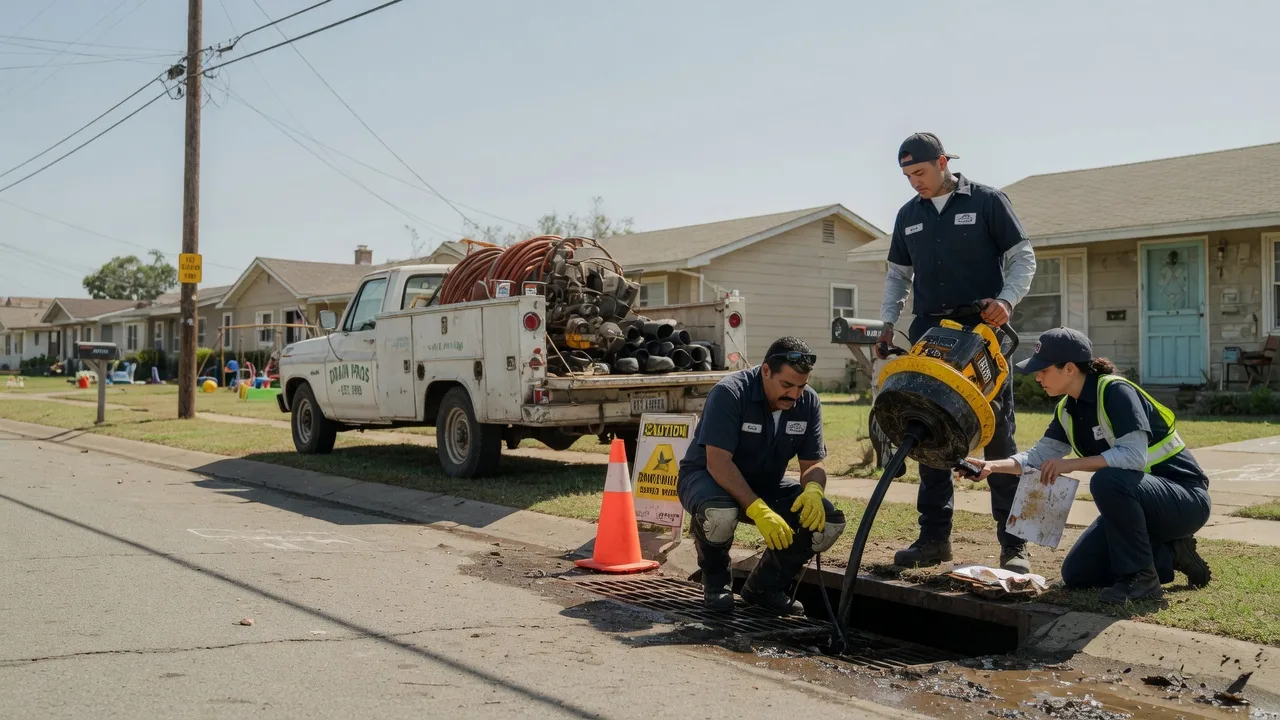 Drain Cleaning in Hunter, OK near me